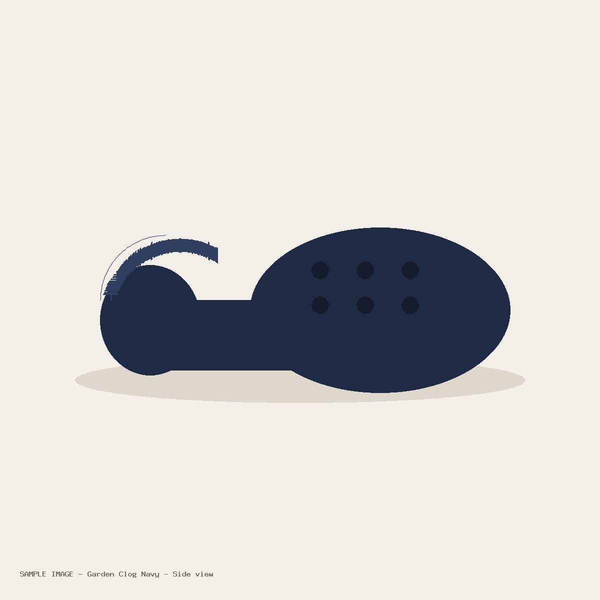 Lightweight Garden Clog - Navy