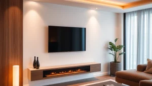 Enhance your space with smarthomeguysphx's expert TV mounting services, showcasing a stylish setup.