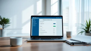 Utilize an efficient plagiarism detector tool on a modern laptop for academic integrity.