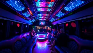 Experience the excitement of an Atlanta party bus filled with vibrant lights and comfy seating for unforgettable celebrations.