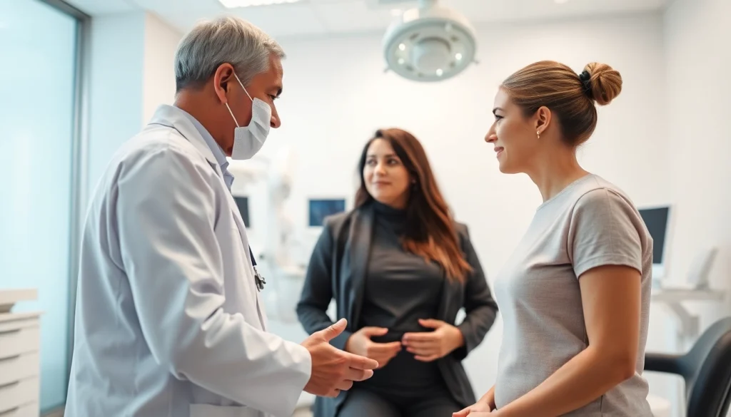 Information about Bauchdeckenstraffung Braunschweig, detailed consultation with a surgeon.