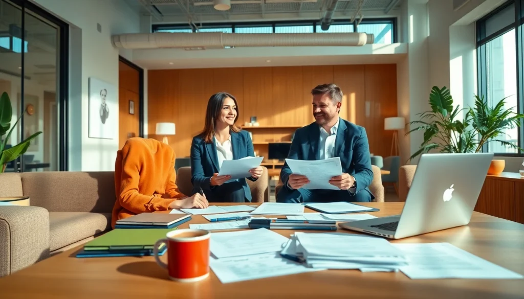 Streamlining QSM document clearing services in a modern office environment to enhance client experiences.